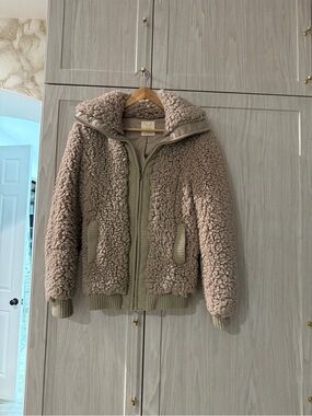 Plush and Cozy faux-fur jacket.
